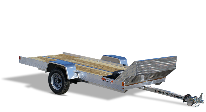 SnoPro Tilting Single-Place All-Aluminum Open Snowmobile